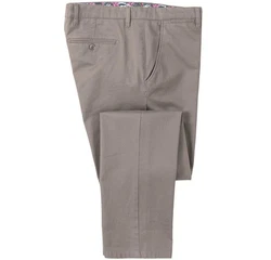 GREIFF Anzughose Greiff CASUAL Herren Chino-Hose Regular Fit Kitt/Beige
