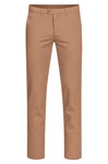 GREIFF Anzughose Greiff CASUAL Herren Chino-Hose Regular Fit Camel