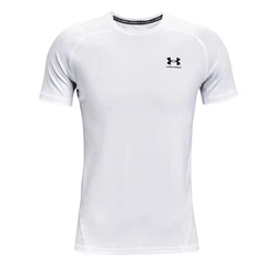 Under Armour T-Shirt HeatGear Armour Fitted Weiß/Rot/Grau/Dunkelblau