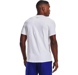 Under Armour T-Shirt HeatGear Armour Fitted Weiß/Rot/Grau/Dunkelblau