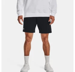 Under Armour Shorts Rival Fleece Shorts Schwarz/Dunkelblau/Rot/Dunkelgrau
