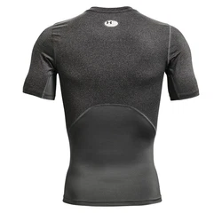 Under Armour T-Shirt UA HG ARMOUR COMP Grau/Dunkelgrau/Rot/Hellgrau
