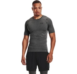 Under Armour T-Shirt UA HG ARMOUR COMP Grau/Dunkelgrau/Rot/Hellgrau