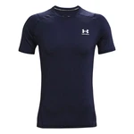Under Armour T-Shirt Heatgear Fitted Shortsleeve (1361683) Dunkelblau/Rot/Blau