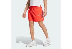 adidas Performance Sweatshorts GYM+ TRAINING 3-STREIFEN WOVEN SHORTS Rot