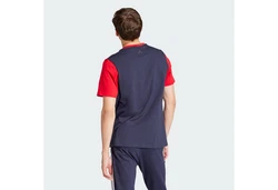 adidas Sportswear T-Shirt Essentials Single Jersey Big Logo Rot/Lila/Dunkelblau/Mischfarben