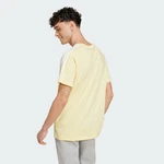 adidas Sportswear T-Shirt ESSENTIALS SINGLE JERSEY 3-STREIFEN Gelb/Khaki/Grün