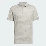 adidas Performance Poloshirt ULTIMATE365 TEXTURED STRIPE Dunkelgrün/Khaki/Grau