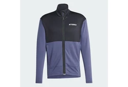 adidas TERREX Fleecejacke TERREX MULTI LIGHT Dunkelblau/Schwarz/Hellblau/Grau/Pastell