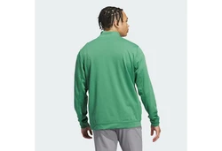 adidas Performance Sweatshirt ELEVATED 1/4-ZIP PULLOVER Grün/Türkis