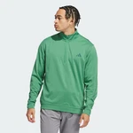 adidas Performance Sweatshirt ELEVATED 1/4-ZIP PULLOVER Grün/Türkis