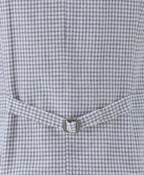 CG Club of Gents Anzugweste CG Plum Grau/Lila/Hellblau/Blau/Fliederfarben