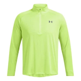 Longsleeve Tech Textured 1/2 Zip-RED Long-Sleeves