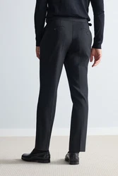 Next Stoffhose Signature Hose (1-tlg) Schwarz/Dunkelgrau/Beige/Grau/Khaki