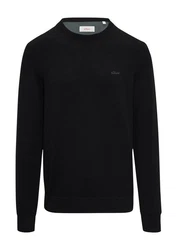 s.Oliver Pullover Schwarz