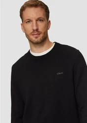 s.Oliver Pullover Schwarz