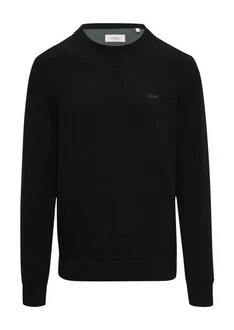 s.Oliver Pullover Schwarz