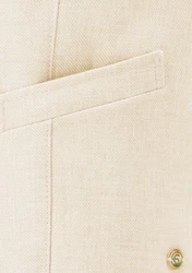 Carl Gross Anzugweste CG Wilson-G Khaki/Weiß/Beige