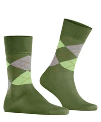 FALKE Socken Manchester SO Grün/Dunkelgrün