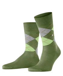 FALKE Socken Manchester SO Grün/Dunkelgrün