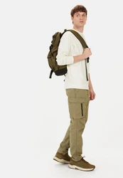 camel active Sweatshirt Regular Fit Weiß/Hellgrün/Khaki/Creme