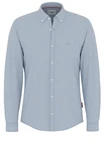 JOOP! Langarmhemd Jeans Haven3-W (1-tlg) Hellblau/Blau