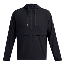 Under Armour Laufjacke Run Anywhere Anorak Dunkelblau/Schwarz
