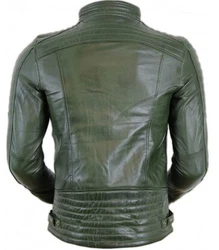 MDM Bikerjacke Herren Dunkelgrün/Grün