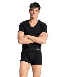 Unterziehshirt V-Shirt Daywear Basic 14590 (1 Stck, 1-St., 1 Stck)