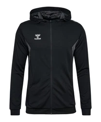 hummel hmlAUTHENTIC PL Kapuzenjacke Schwarz/Dunkelblau