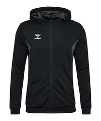 hummel hmlAUTHENTIC PL Kapuzenjacke Schwarz/Dunkelblau