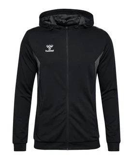 hummel hmlAUTHENTIC PL Kapuzenjacke Schwarz/Dunkelblau