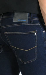 Pierre Cardin 5-Pocket Jeans Lyon Futureflex Dunkelblau/Hellblau/Lila/Blau