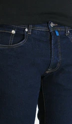 Pierre Cardin 5-Pocket Jeans Lyon Futureflex Dunkelblau/Hellblau/Lila/Blau