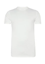 s.Oliver T-Shirt Weiß/Creme/Grau