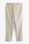 Next Anzughose Motion Flex Stretch (1-tlg) Khaki/Beige