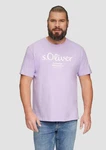s.Oliver T-Shirt mit Logo-Print Lila/Rosa/Fliederfarben