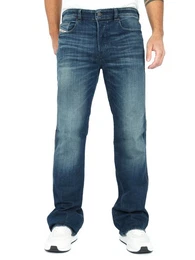 Bootcut-Jeans schmale, ausgestellte Beinform - 1998 D-Buck 09H35