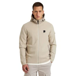 CHASIN' Kapuzenplschjacke Lace Full-Zip Hoodie, natur