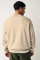 Next Oversized-Sweatshirt mit Rundhalsausschnitt Beige/Khaki/Braun