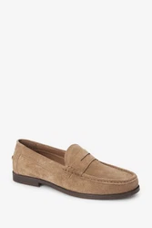 Next Penny Loafer (1-tlg) Braun/Beige