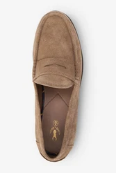 Next Penny Loafer (1-tlg) Braun/Beige