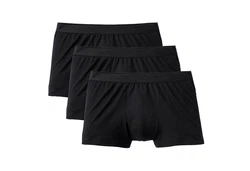 CALIDA Boxershorts Natural Benefit Herren 3er-Pack schwarz