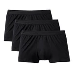 CALIDA Boxershorts Natural Benefit Herren 3er-Pack schwarz