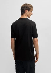 BOSS ORANGE T-Shirt Te_Spiderbat (1-tlg) Schwarz