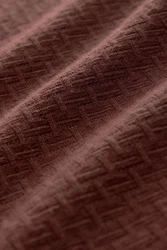 Next Poloshirt Strukturiertes Hemd Braun/Dunkelrot/Dunkelbraun