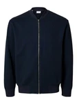 SELECTED HOMME Jacke Sweatshirt Dunkelblau/Blau