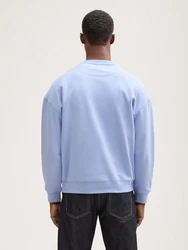 TOM TAILOR Sweatshirt Hellblau/Blau/Fliederfarben
