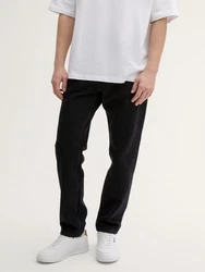 TOM TAILOR Denim 5-Pocket Jeans Schwarz/Beige/Weiß