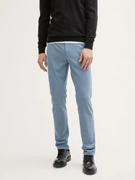 Chinohose TTTRAVIS Slim Chino Hose aus Piqu Jersey Reiverschlusstasche